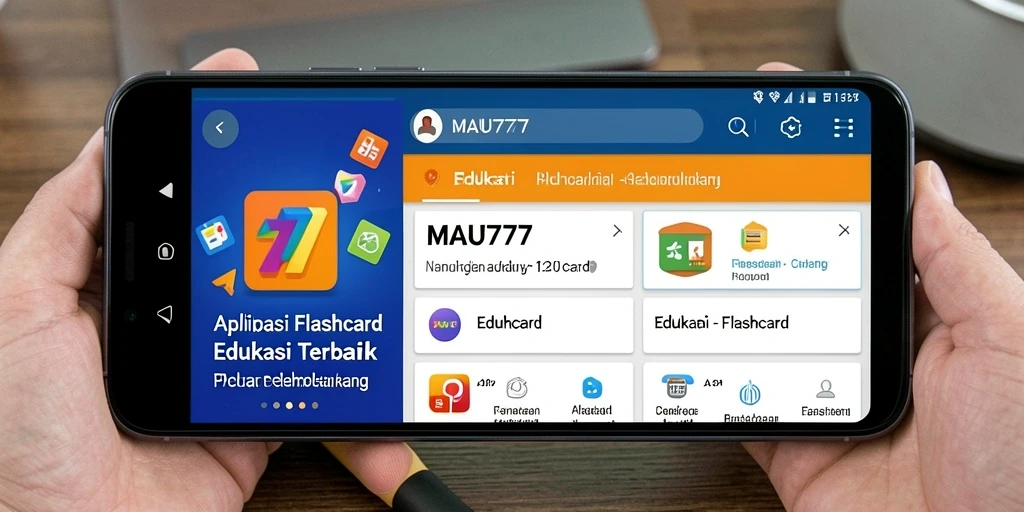 Tampilan antarmuka aplikasi MAU777 yang intuitif dan menarik.