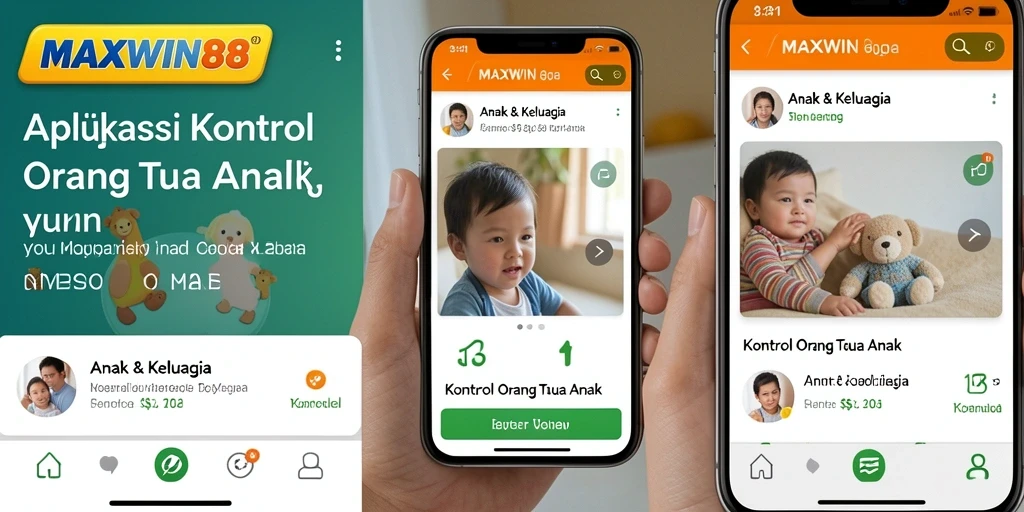 Tampilan antarmuka <strong>MAXWIN88</strong> yang intuitif dan sederhana untuk kontrol orang tua.